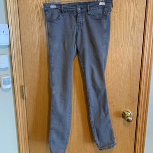 H&M Gray skinny jeans